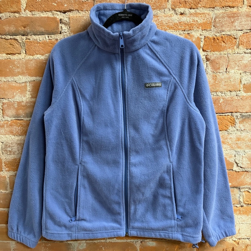 Columbia Benton Springs Full-Zip Fleece Jacket Hiking Outdoor Women’s Large
